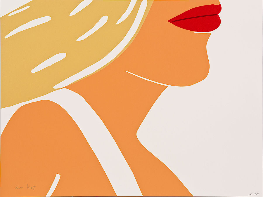 Korff Stiftung - Alex Katz - Grafiken - Coca - Cola Girl 10