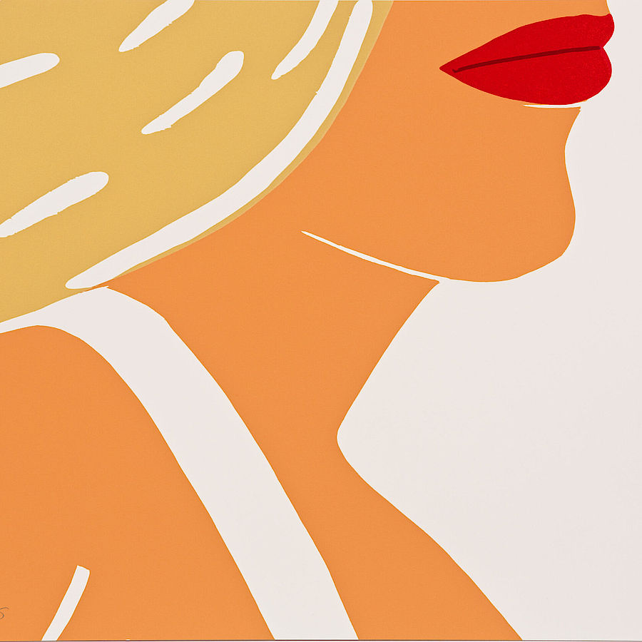 Korff Stiftung - Alex Katz - Grafiken - Coca - Cola Girl 10