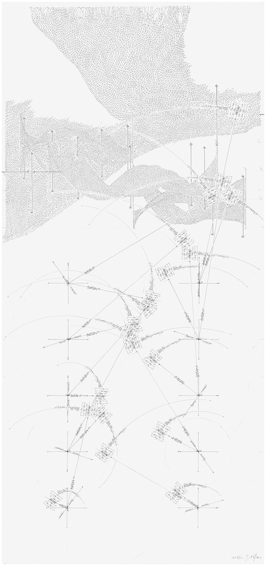 Korff Stiftung - Jorinde Voigt - Unikate - ReWrite I, II, III / Version 2, IV