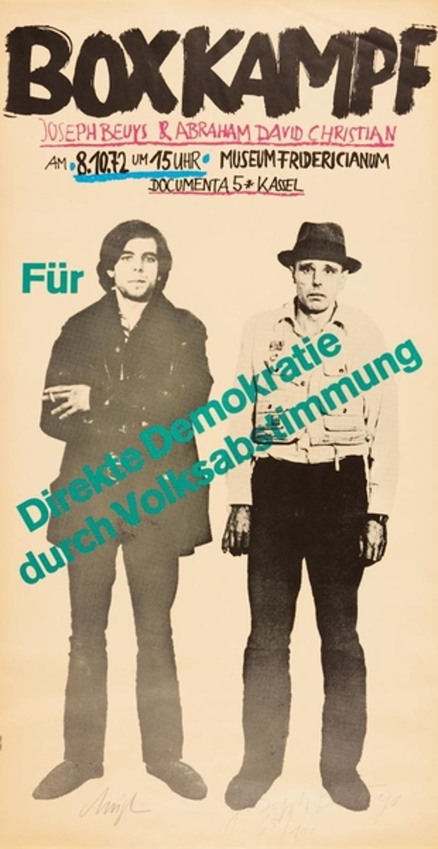 Korff Stiftung - Joseph Beuys - Grafiken - Beuys boxt