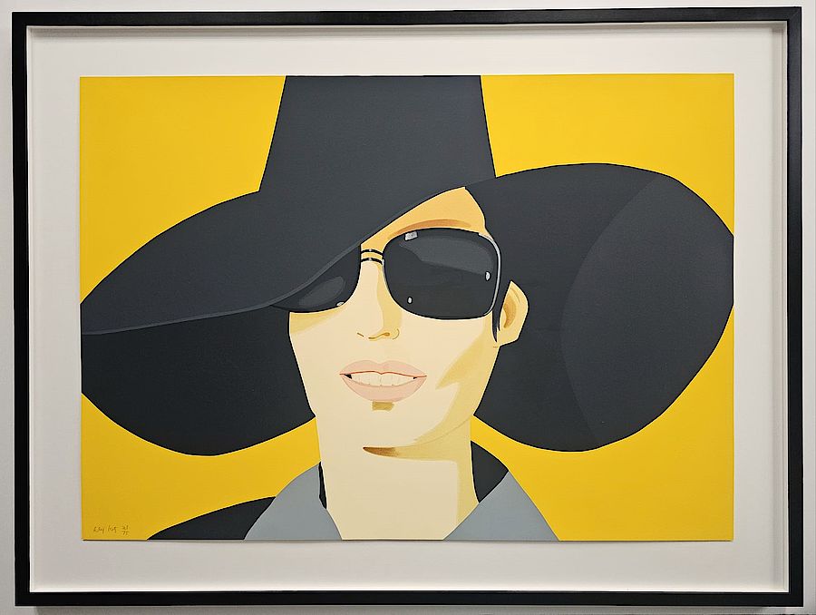 Korff Stiftung - Alex Katz - Graphics - Vivien in Black Hat