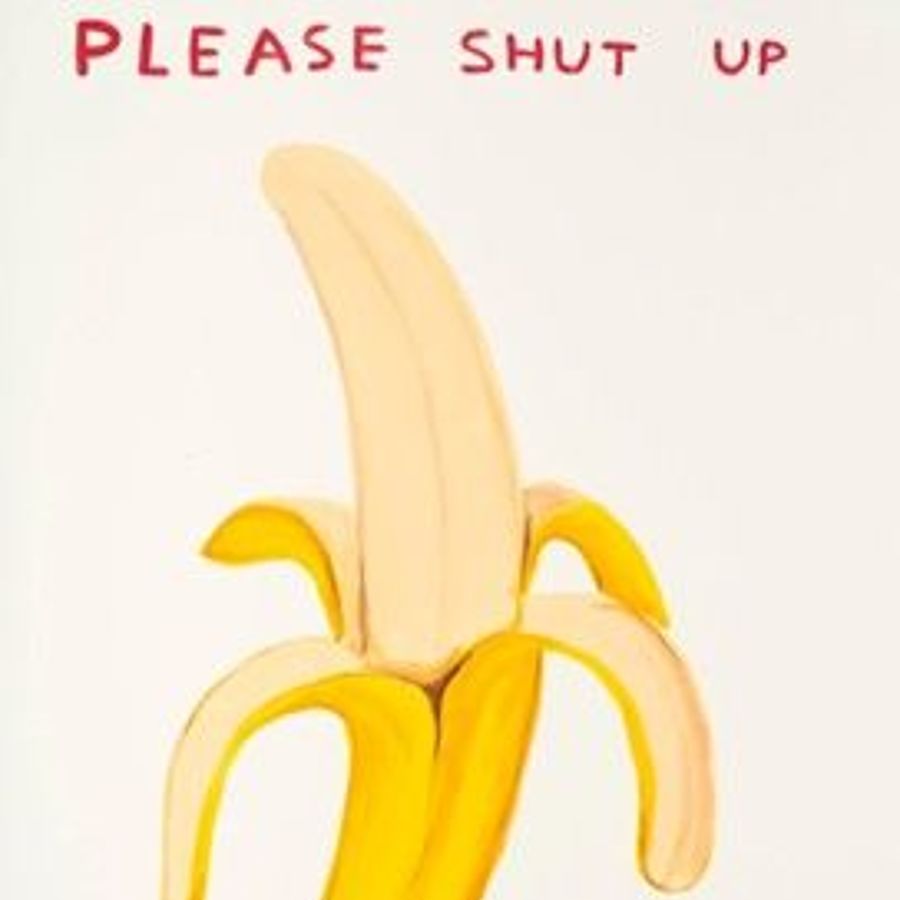Korff Stiftung - David Shrigley - Grafiken - Please shut up