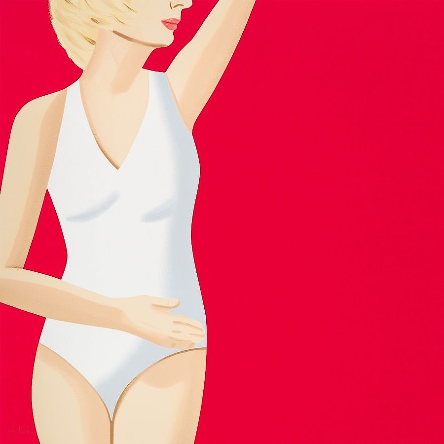 Korff Stiftung - Alex Katz - Grafiken - Coca-Cola Girl #4