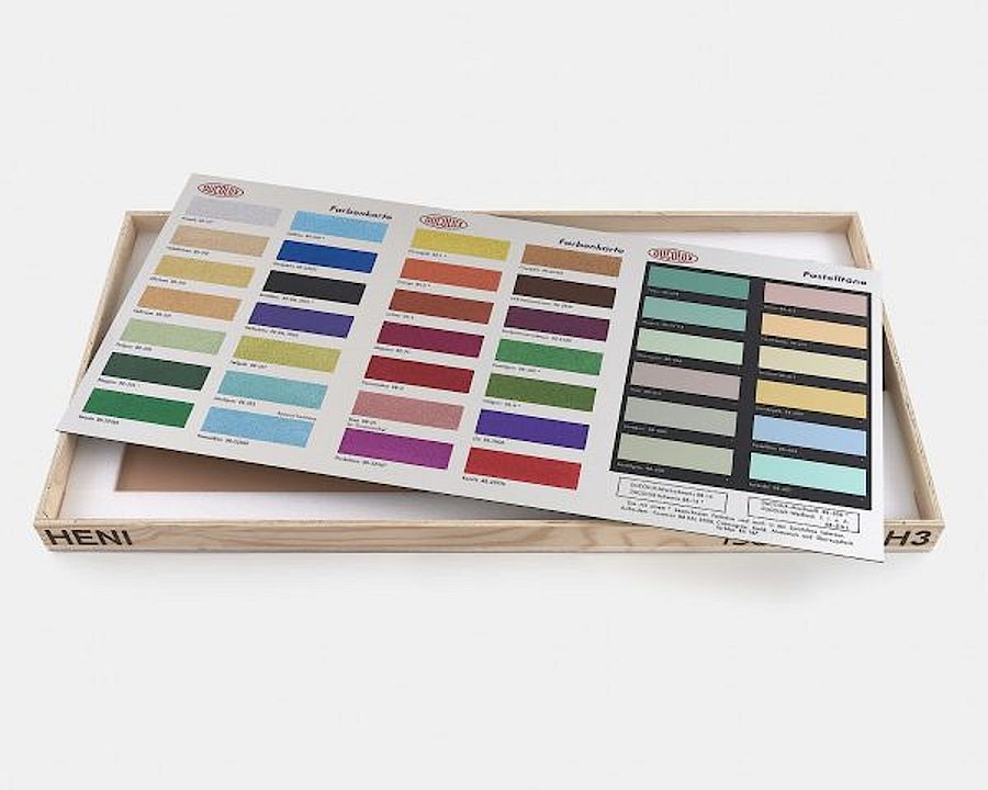 Korff Stiftung - Damien Hirst - Grafiken - Colour Chart-Glitter