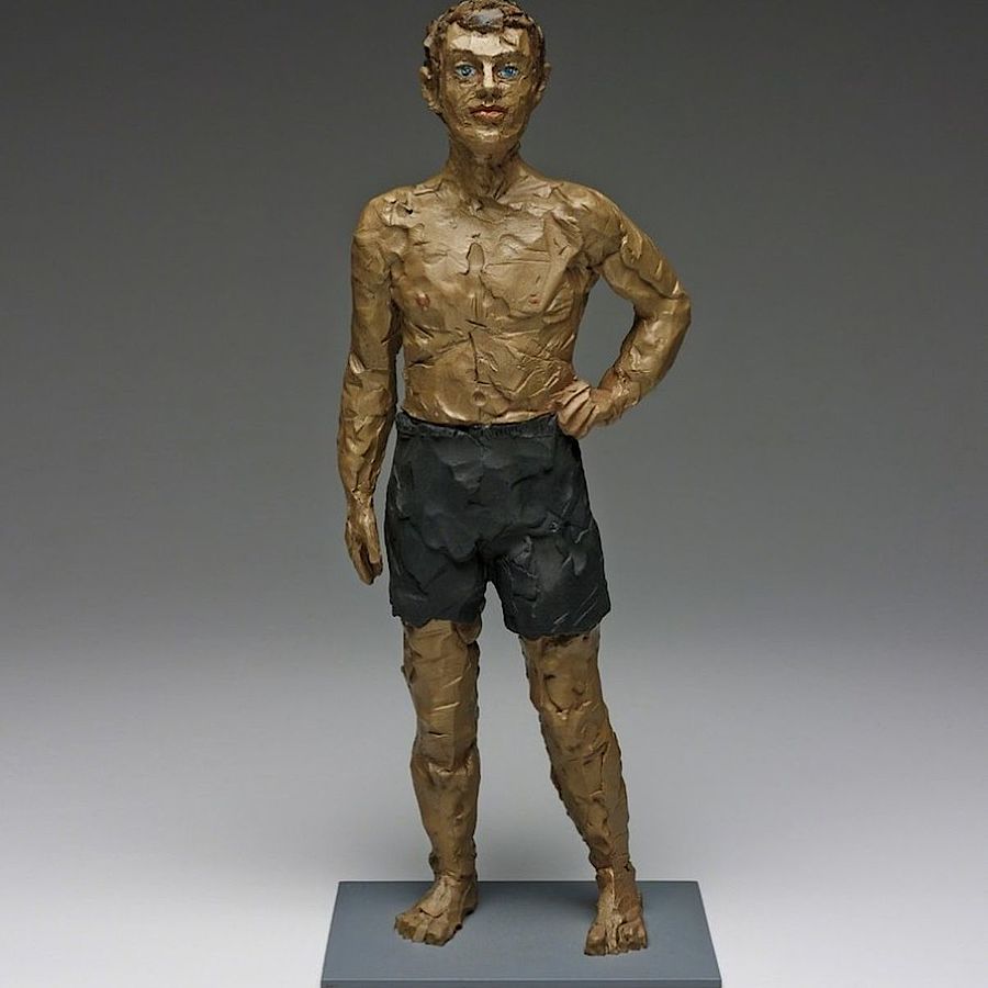 Korff Stiftung - Stephan Balkenhol - Sculptures - Mann mit kurzer Hose
