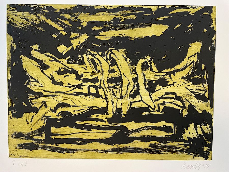 Korff Stiftung - Georg Baselitz - Grafiken - Winterschlaf III