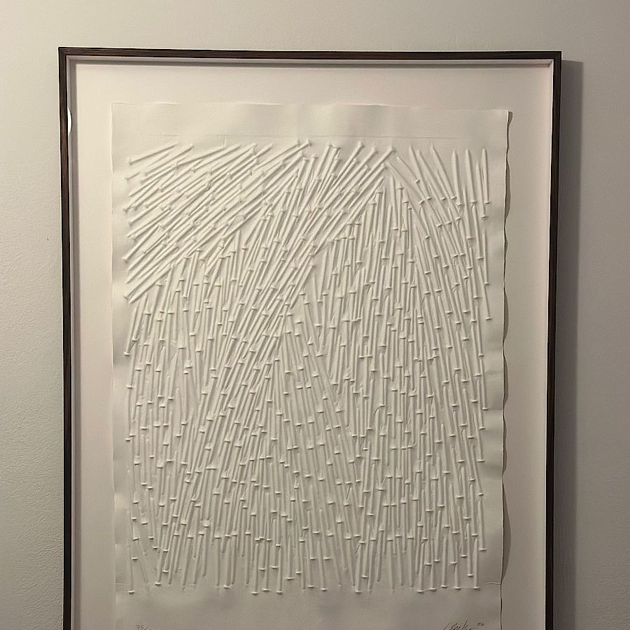 Korff Stiftung - Günther Uecker - Editionen - Prägedrucke - Kathedrale