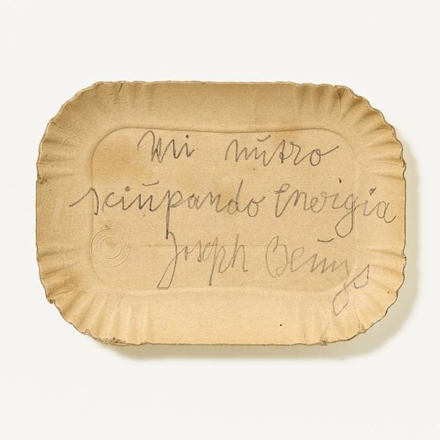 Korff Stiftung - Joseph Beuys - Rare & unique works - Mi nutro sciupando