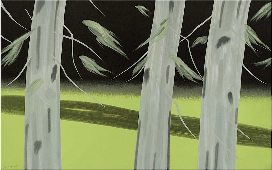 Korff Stiftung - Alex Katz - Grafiken - Three Trees